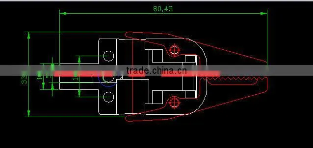 GR04 Female Thread Mini Air Gripper