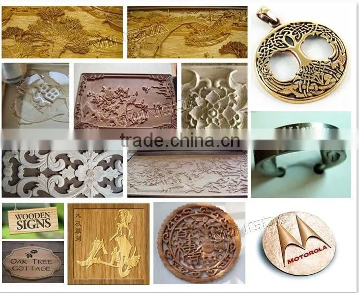 MINGDA cnc-6040 1500w cnc engraving machines with water-cooled spindle, wood carving machine