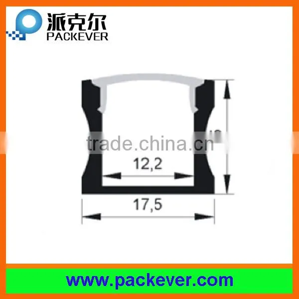 Pretty appearance and dissipate heat extruded aluminum profile for LED strip