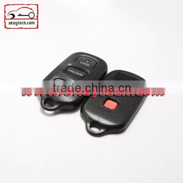 Good Price Replacement Keyless Entry Remote Key Fob for Toyota 4 Button Runner Sequoia HYQ12BAN HYQ12BBX toyota remote key shell