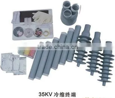 64/110kv,76/132kv Premolded cold-shrinkable outdoor cable termination