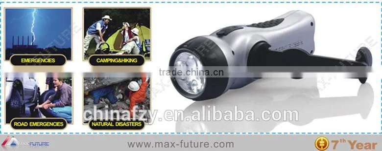 F-1718 4in1 Radio Flashlight,Emergency Cellphone Charger,FM Radio