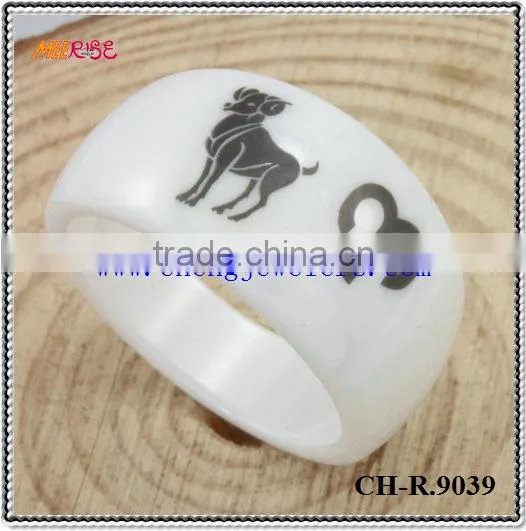 2015 alloy inlay black gold engagement ring,metal ceramic ring for engagement