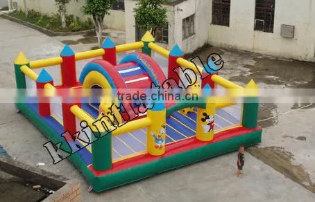 Custom Size And Style Inflatable Fun City