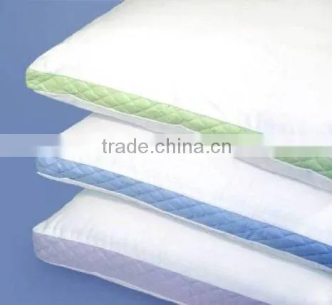 Perfect Fit Firm Density Standard Size 233 Thread-Count Quilted Sidewall Pillow 2 Pack, White