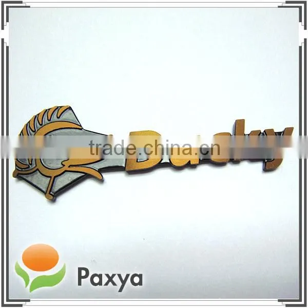 Customized Aluminum extrusion metal logo labels