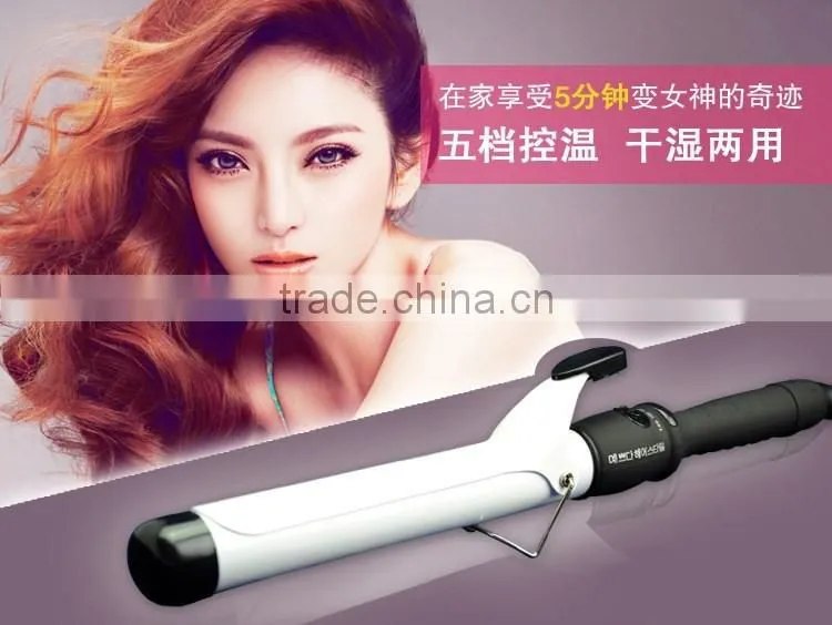 Magic hair straightener Hair Style Rolling Waves Spring Hair Curlers wand