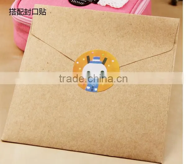 hot sell Business invitation card packing custom envelopes with good quality