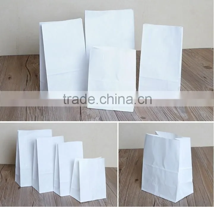 Cute Square Kraft Paper Donut Bean Bag