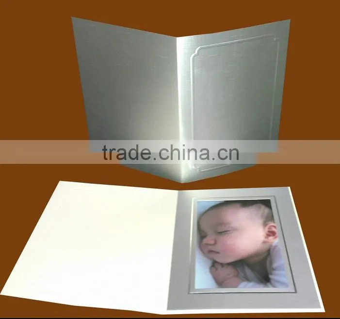 creative paper photo frame business card