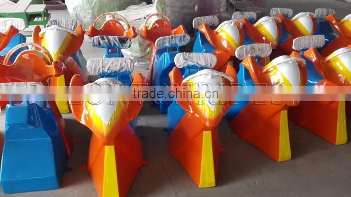 Entertainment UFO Equipment Thrill Track Cars Park Game Rides For Adult