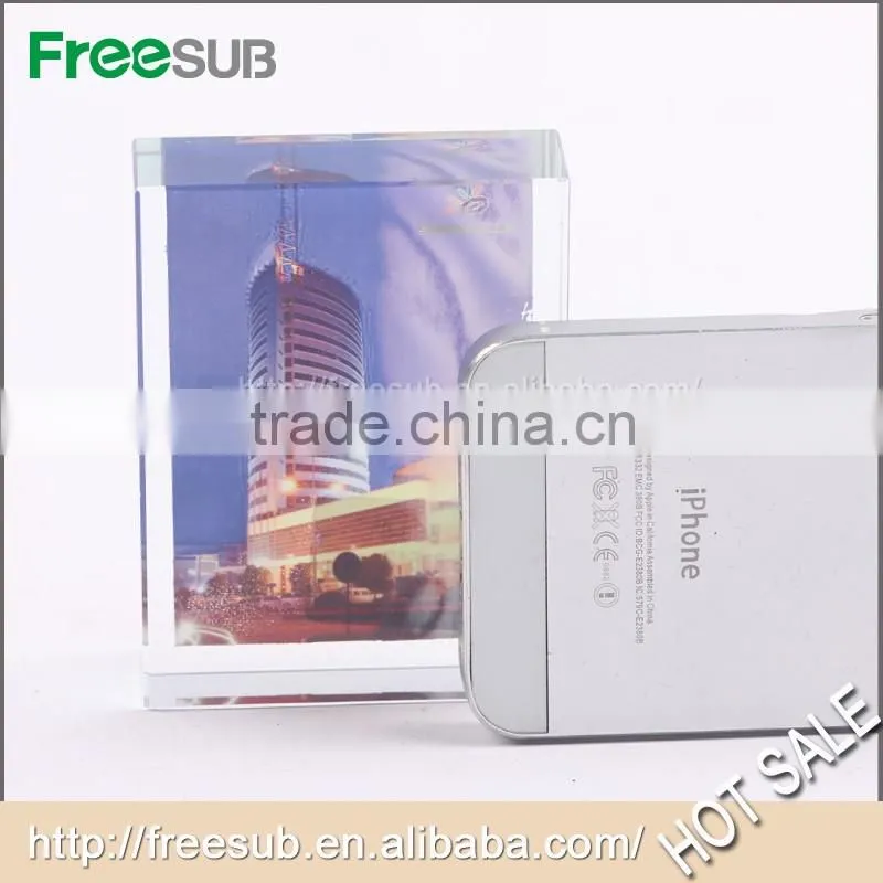 Good Quality Crystal Glass Picture Frame For Sublimation Machine