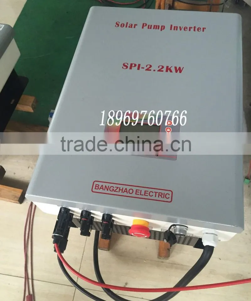 2200w water pump inverter built-in MPPT300-500V