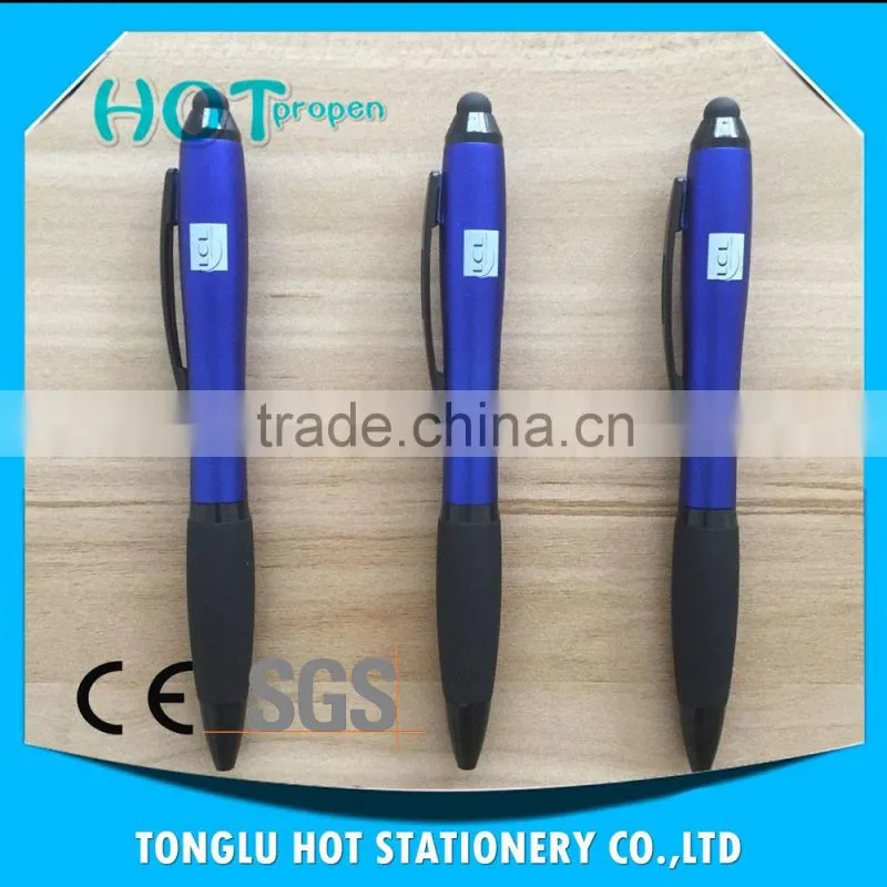 black parts metal clil stylus touch ball pen for gift and computer