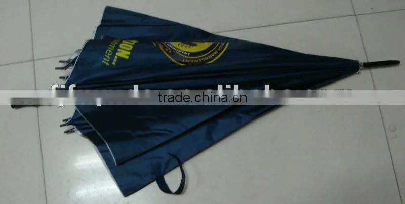 28"auto open big UV golf advertising umbrella