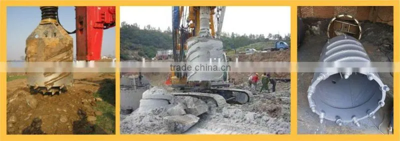 FAECHINA piling tools- twin core barrels Construction Machinery Parts