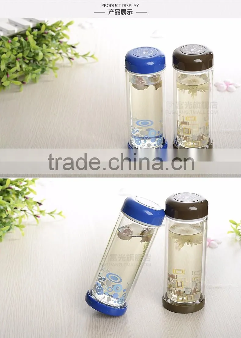 2016 Pyrex Empty Glass Water Bottle For Kids