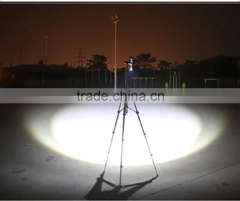1200 lumen rechargeable 15 watt led flashlight torch