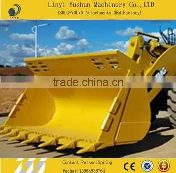China Construction Machinery XCMG LW1200K wheel loader bucket with 12t