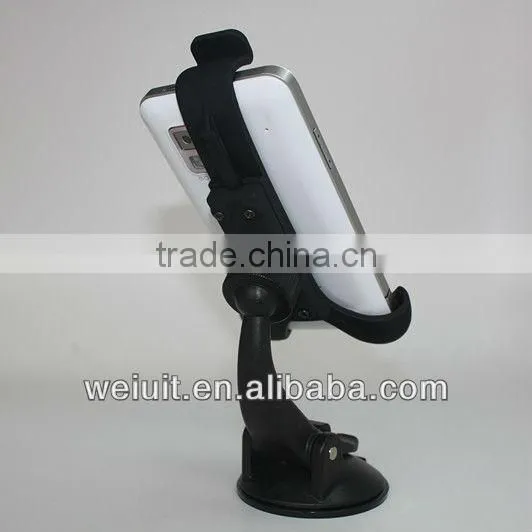 adjustable phone holder, car/blike mount with suction cup