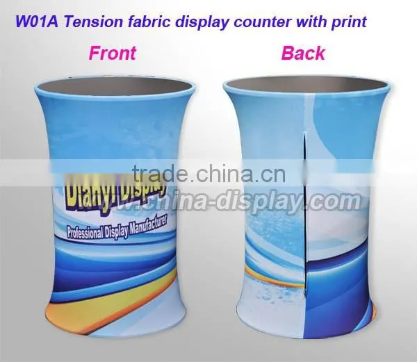 Super slim aluminum fabric tension photo booth backdrop