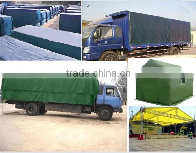 Super Strong Duty PVC Truck Tarp Excellent Quality 5 m x 4 m Waterproof Tarpaulin Cover
