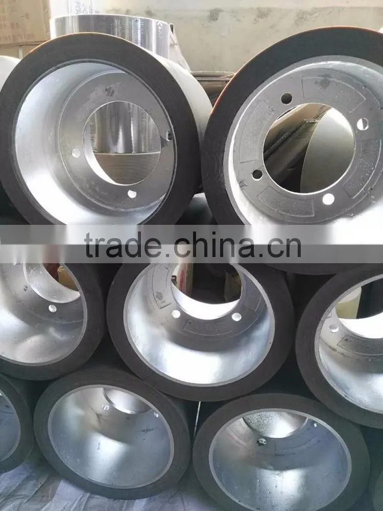 6inch brown rice hulller rubber roller on Aluminium Drum