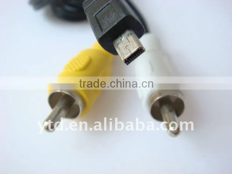 car audio aux 3.5mm usb cable usb cable to 2RCA cable