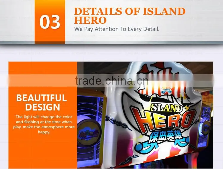 Funshare new popular water shooting game machine coin operated shooting arcade game machines
