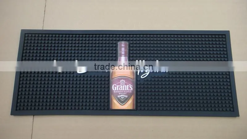 Personalized Soft Cheap Rubber Pvc Silicone Bar Mat