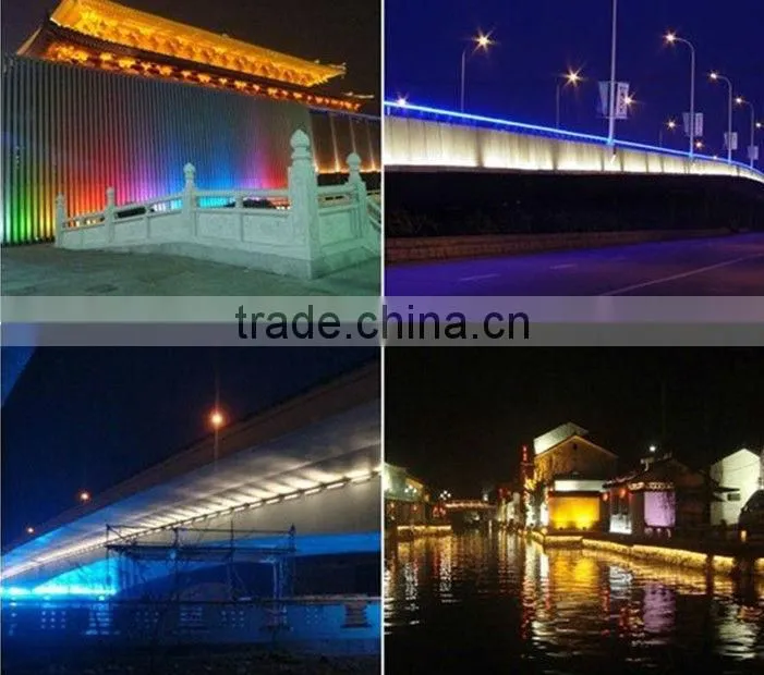 CE ROHS wireless remote control 30w RGB led flood light
