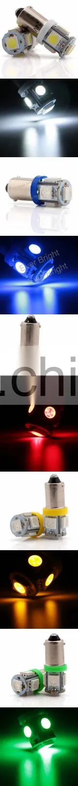 24v car light T11 BA9S White 5050 5SMD Car led Light auto Bulb T4W H6W Indicator light interior light bulb