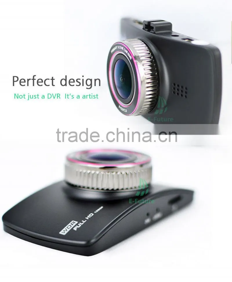 2.7''LCD Front Lens 140 Degrees Back Lens 120 DegreesDvr Car with GPS