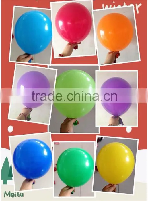 10inch and 12inch round advertising balloon for party decoration