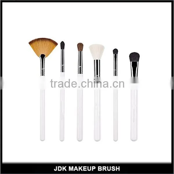 24pcs vegan bamboo handle makeup brush set with powder angled foundation lip eye brush