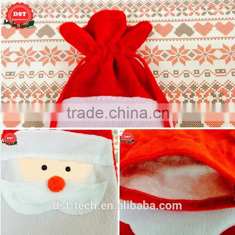 Christmas wine bottle cover