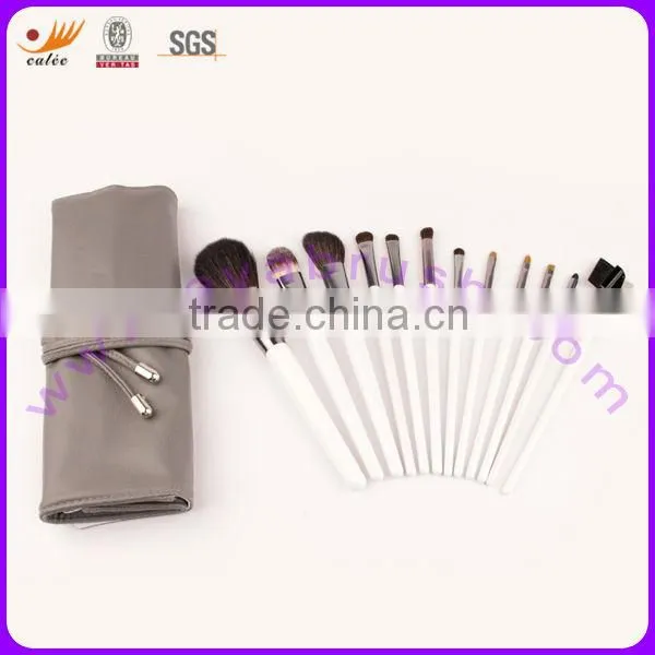Professional custom logo makeup brushes with pouch