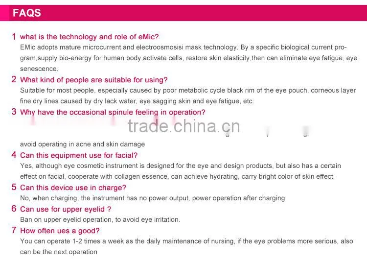 Fashionable appearance Home use face slimming machine/facial beauty equipment