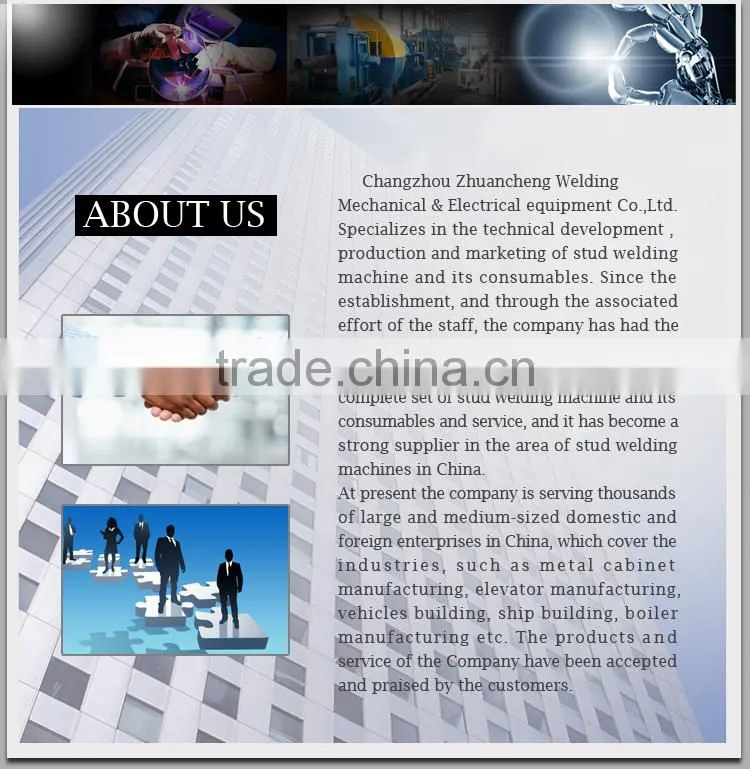 Zhuancheng LZH1500 stud welding machine