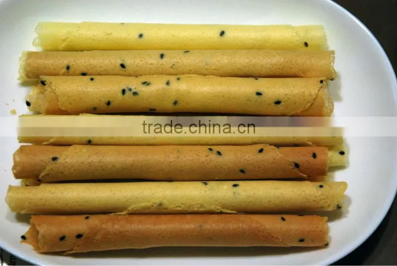 Automatic Creaming-filling egg roll wafer machine