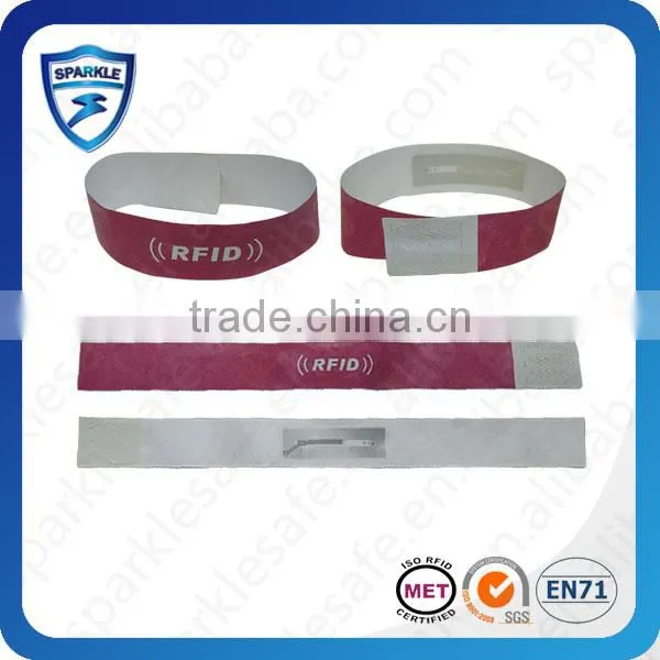 LF 125khz HF 13.56mhz access rfid wristband
