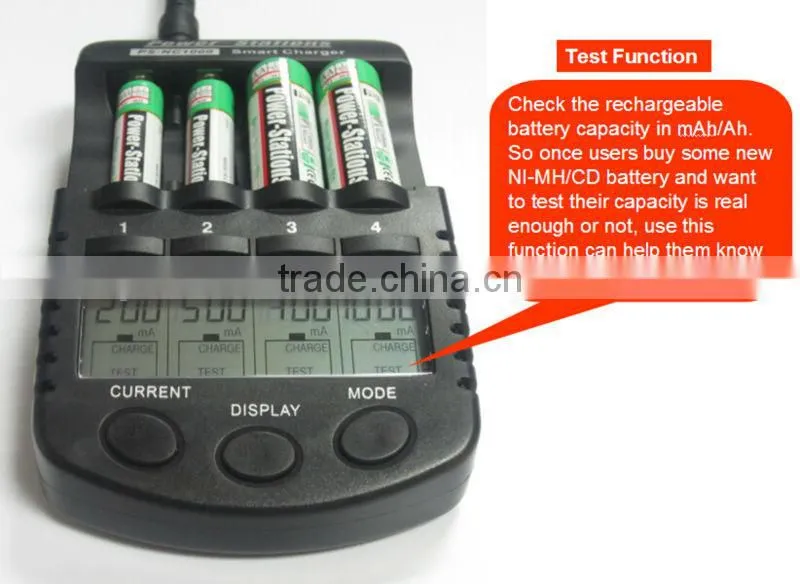 LCD car mobile charger