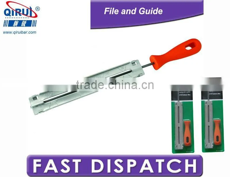 Chain saw round grinder file