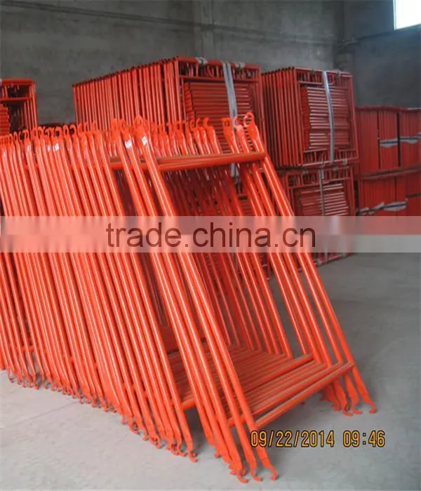 Powder Coated Mobile Hydraulic Lift Scaffolding