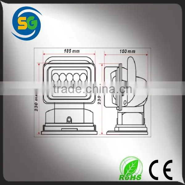 Factory price 12v Remote Control Led Boat Lights