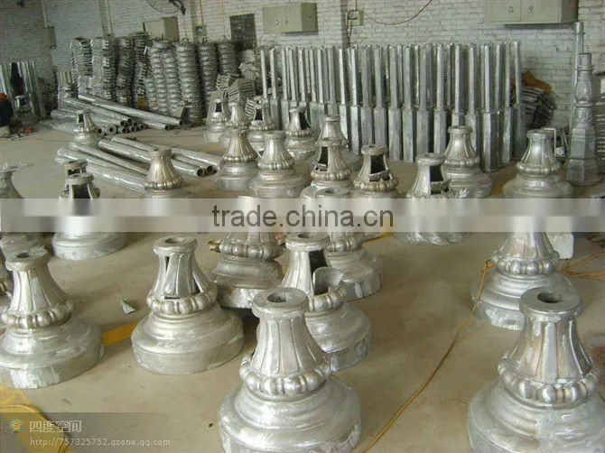 aluminum cast light poles
