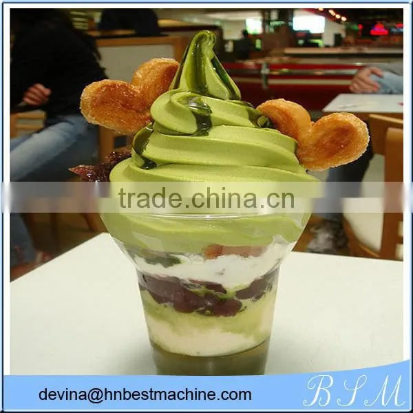 Air cooling type Two Flavour + One Mix Flavour soft ice cream machine
