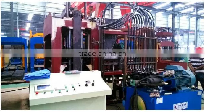 AUTOMATIC BLOCK MACHINE QT4-15C hydraulic motor brand mitsubishi
