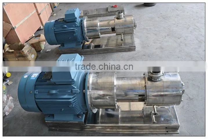 3 stage inline high shear homogenizer