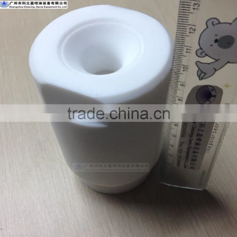 Plastic PTFE full jet spray nozzle